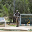 Newly relocated Canungra Vietnam Memorial