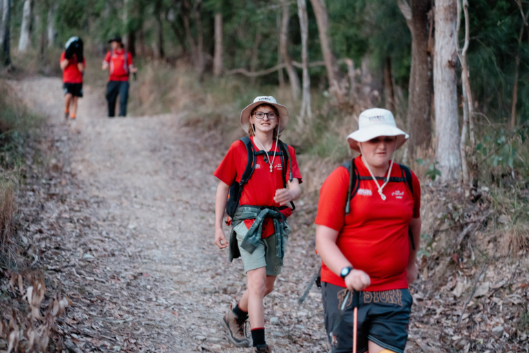 OTRT student on a hike