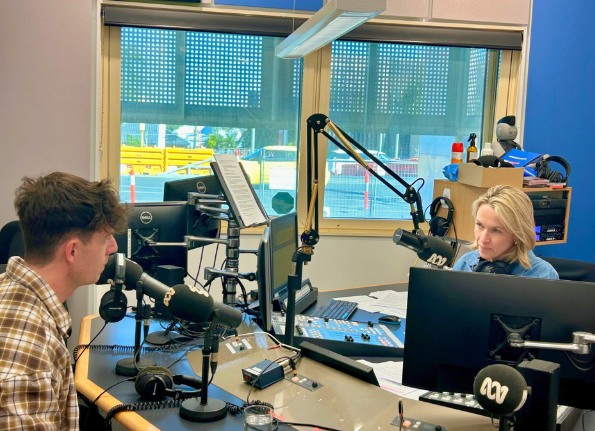 Harry Groom interviewed by ABC Radio Host, Sarah Cumming