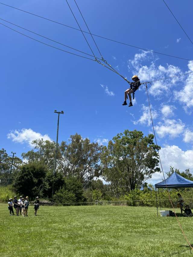 Flying fox and giant swing