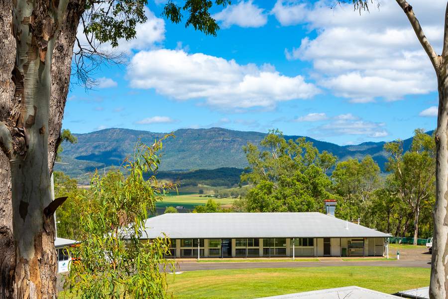 Kokoda Park looking out over the Lockyer Valley